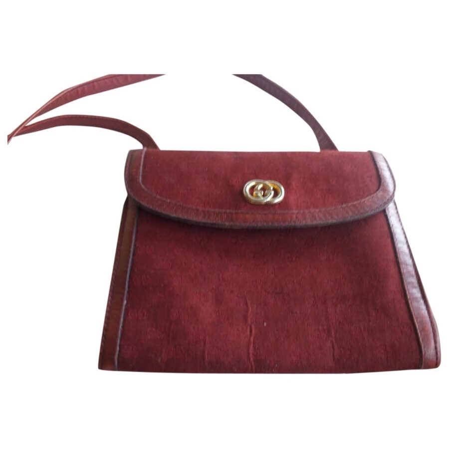 Gucci burgundy cloth clutch bag | Studio Nafay