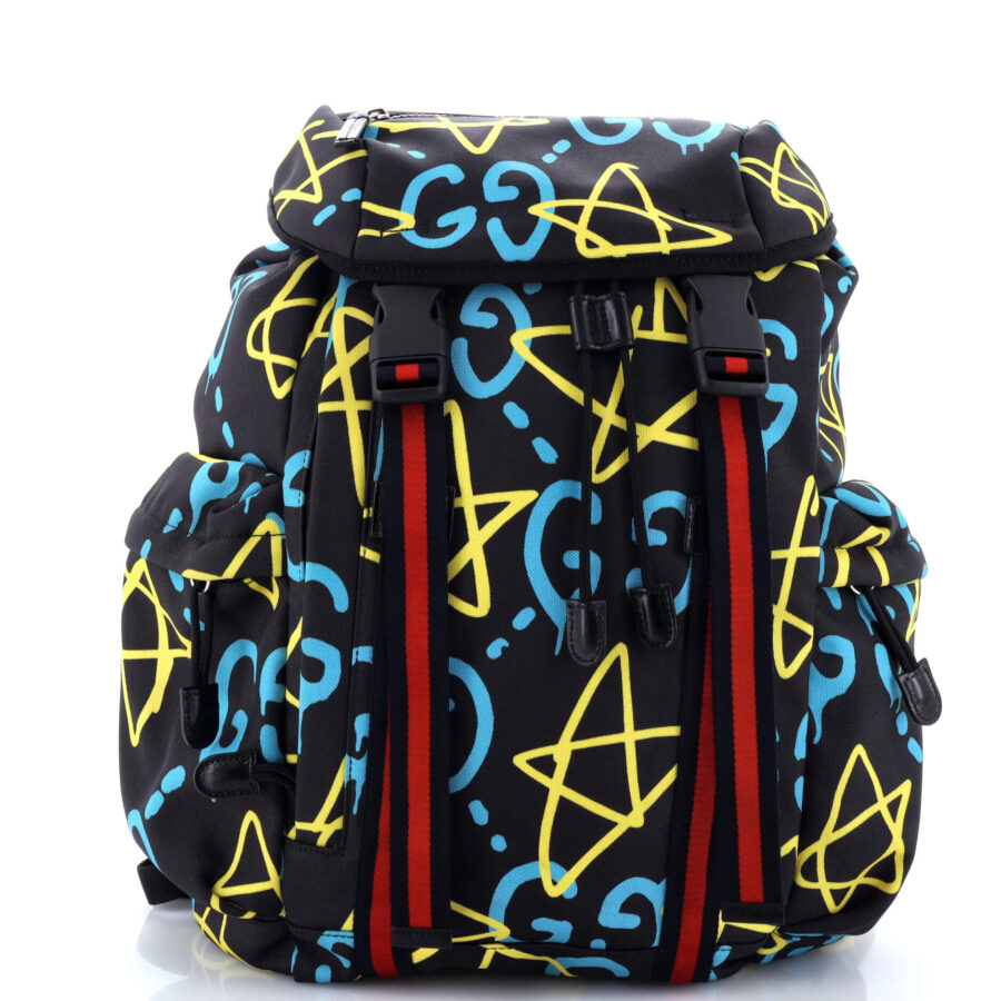 Techpack Backpack GucciGhost Print Canvas | Studio Nafay