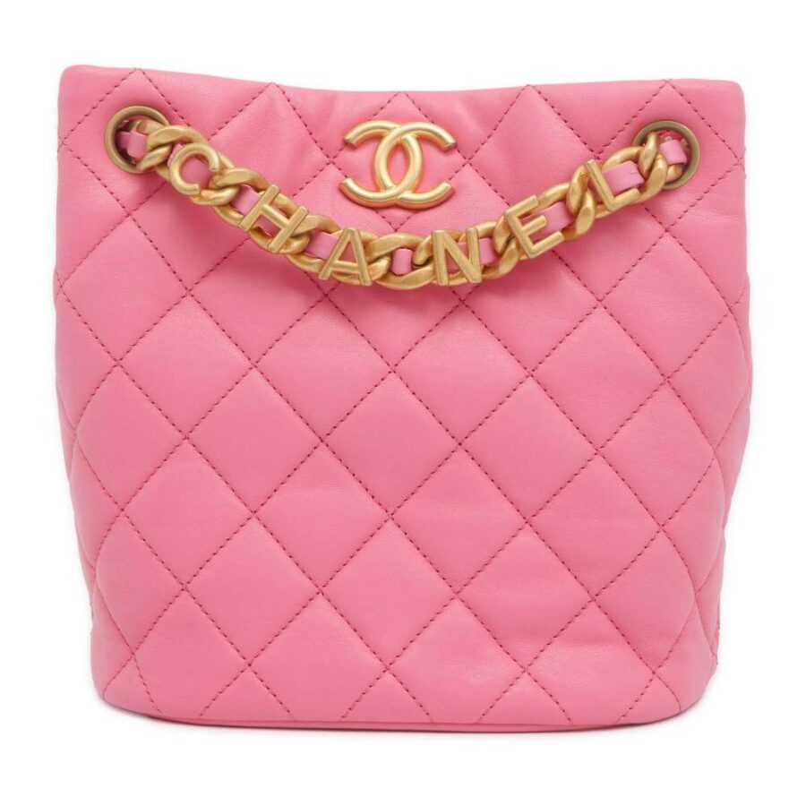 Chanel Small Lambskin Pink Shoulder Bag | Studio Nafay