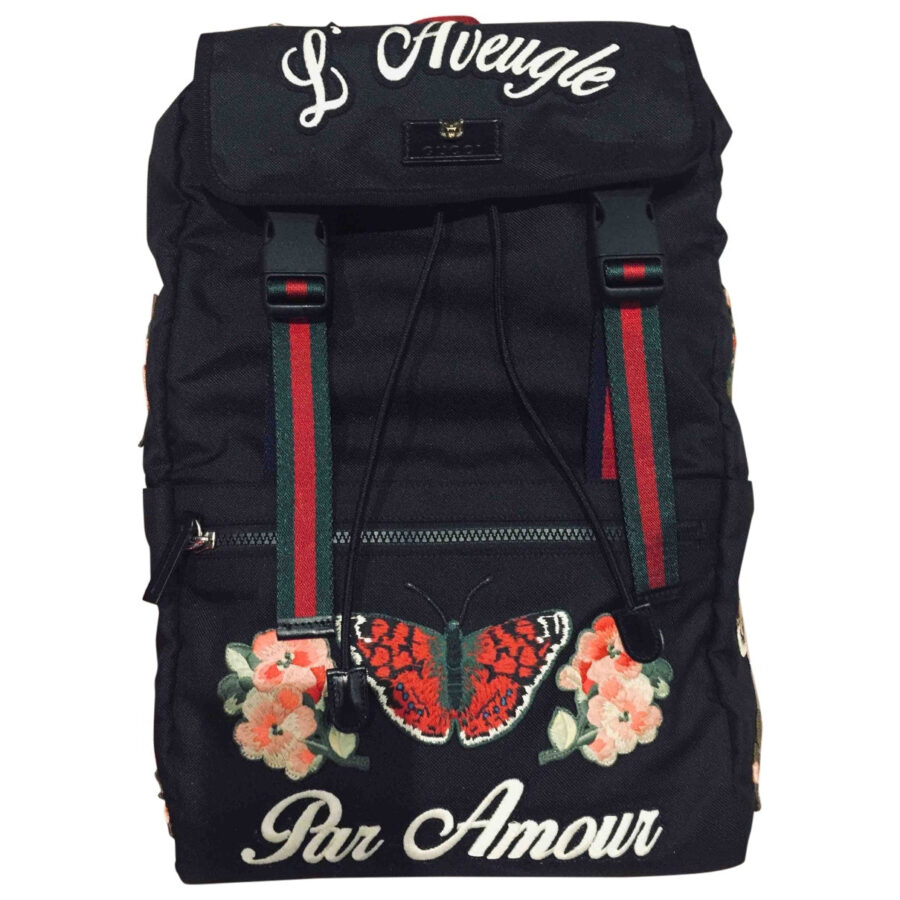 Gucci black cloth bag | Studio Nafay