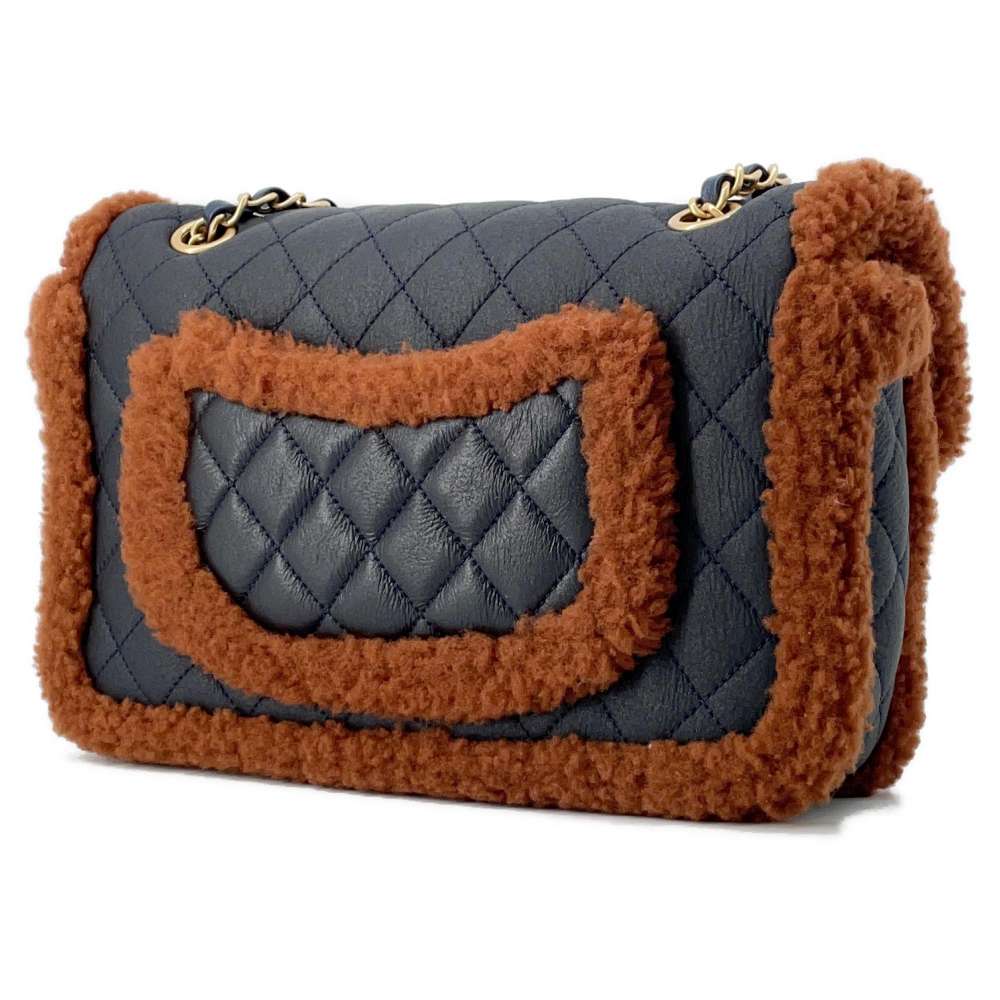 Chanel Leather Brown Shoulder Bag