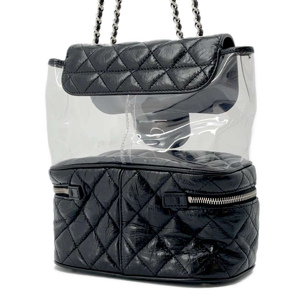 Chanel Leather Black Shoulder Bag