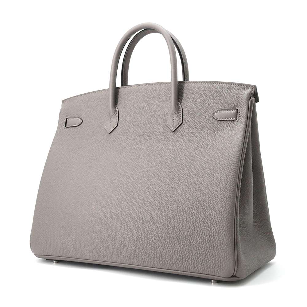 HERMES Birkin Gris Meyer Togo Leather Size 40 - Product Image 2