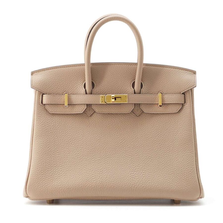 HERMES Birkin Beige Marfa Togo Leather Size 25 | Studio Nafay