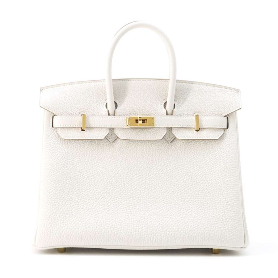 HERMES Birkin Grease pail Togo Leather Size 25 | Studio Nafay