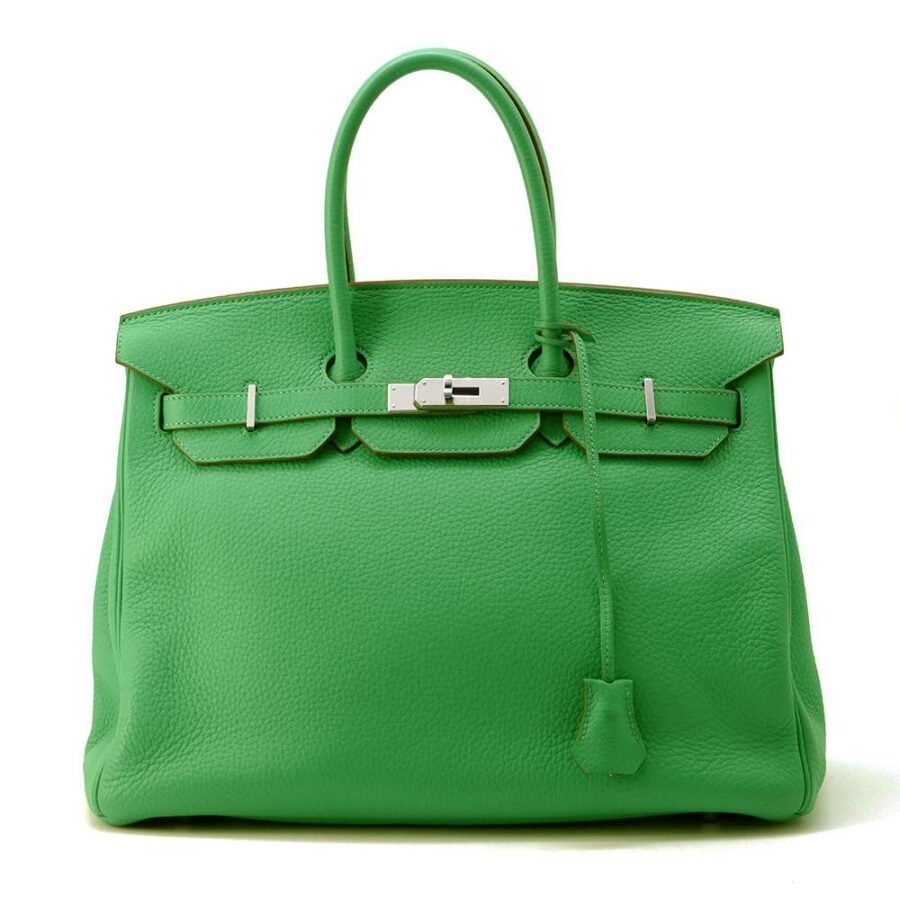 HERMES Birkin Bamboo Taurillon Clemence Size 35 | Studio Nafay