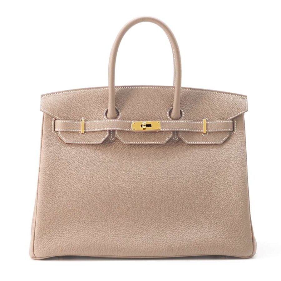 HERMES Birkin Etoupe Togo Leather Size 35 | Studio Nafay