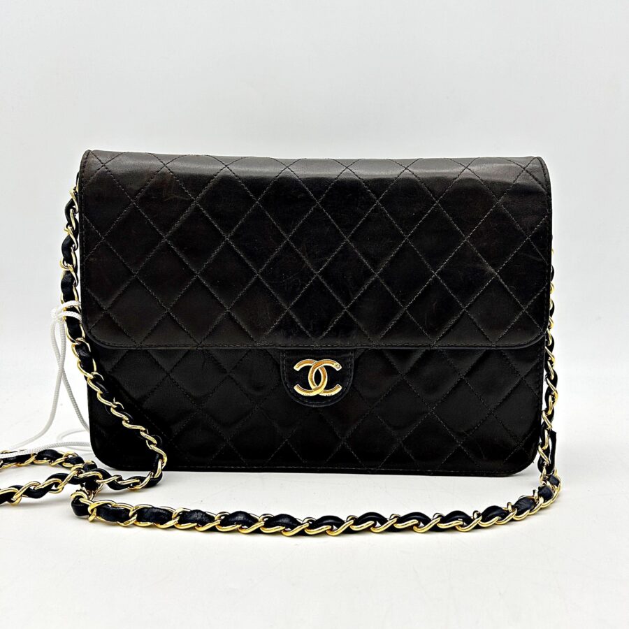 Chanel CC Quilted Flap Bag - Black Shoulder Bags LA | Studio Nafay