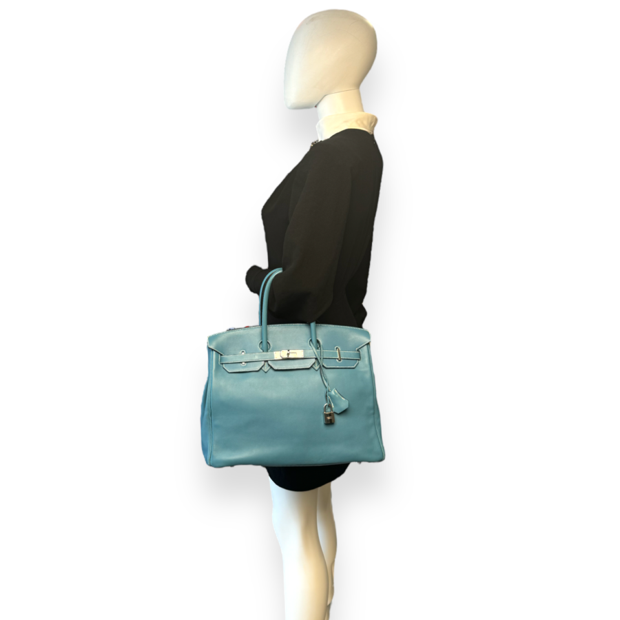 Hermès Birkin 35 Chocolate Swift Gold Hardware | Studio Nafay