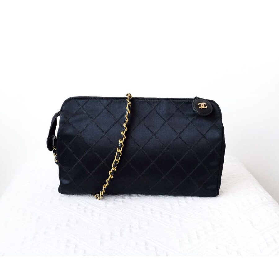 Chanel Silk Clutch+Chain Clutch | Studio Nafay
