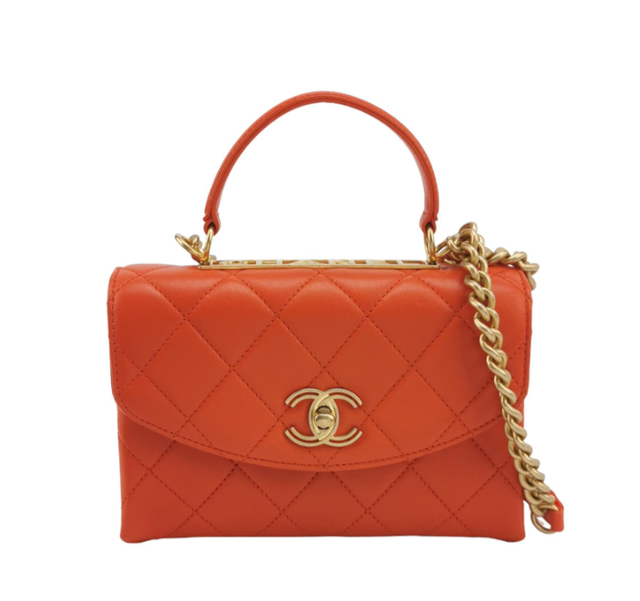 Chanel flap bag **cm red Luxury Designer Handbag | Studio Nafay