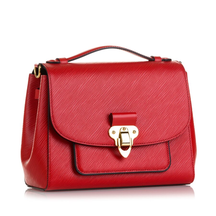 Red Louis Vuitton Epi Boccador Satchel | Studio Nafay