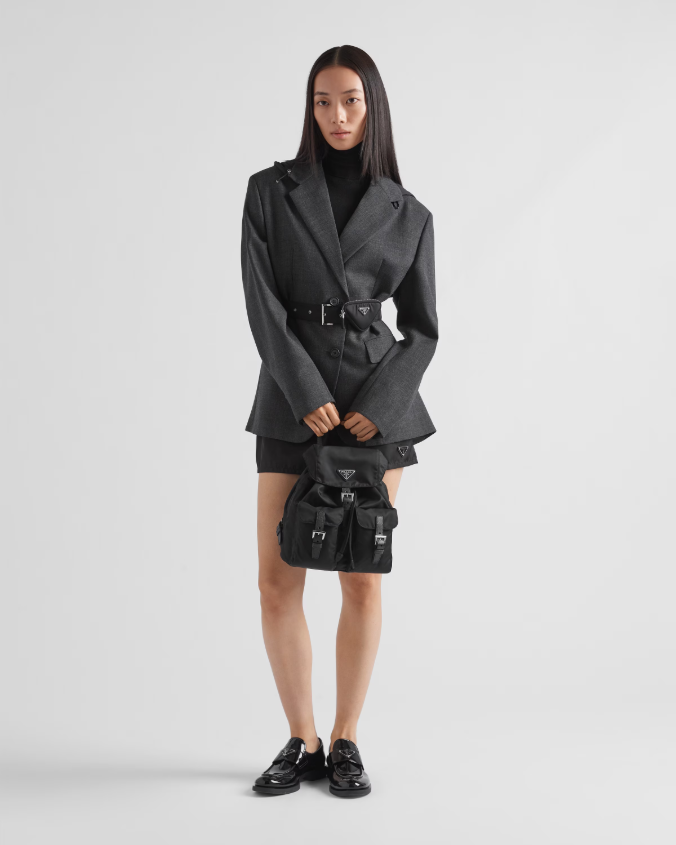 Small re-nylon backpack | Studio Nafay