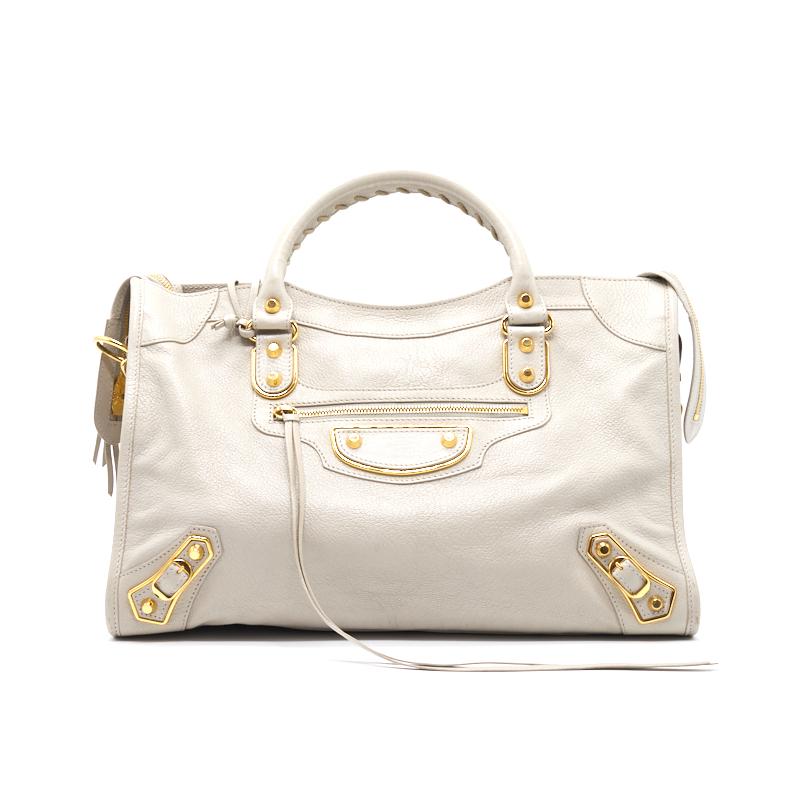 Balenciaga Classic Metallic Edge City White | Studio Nafay