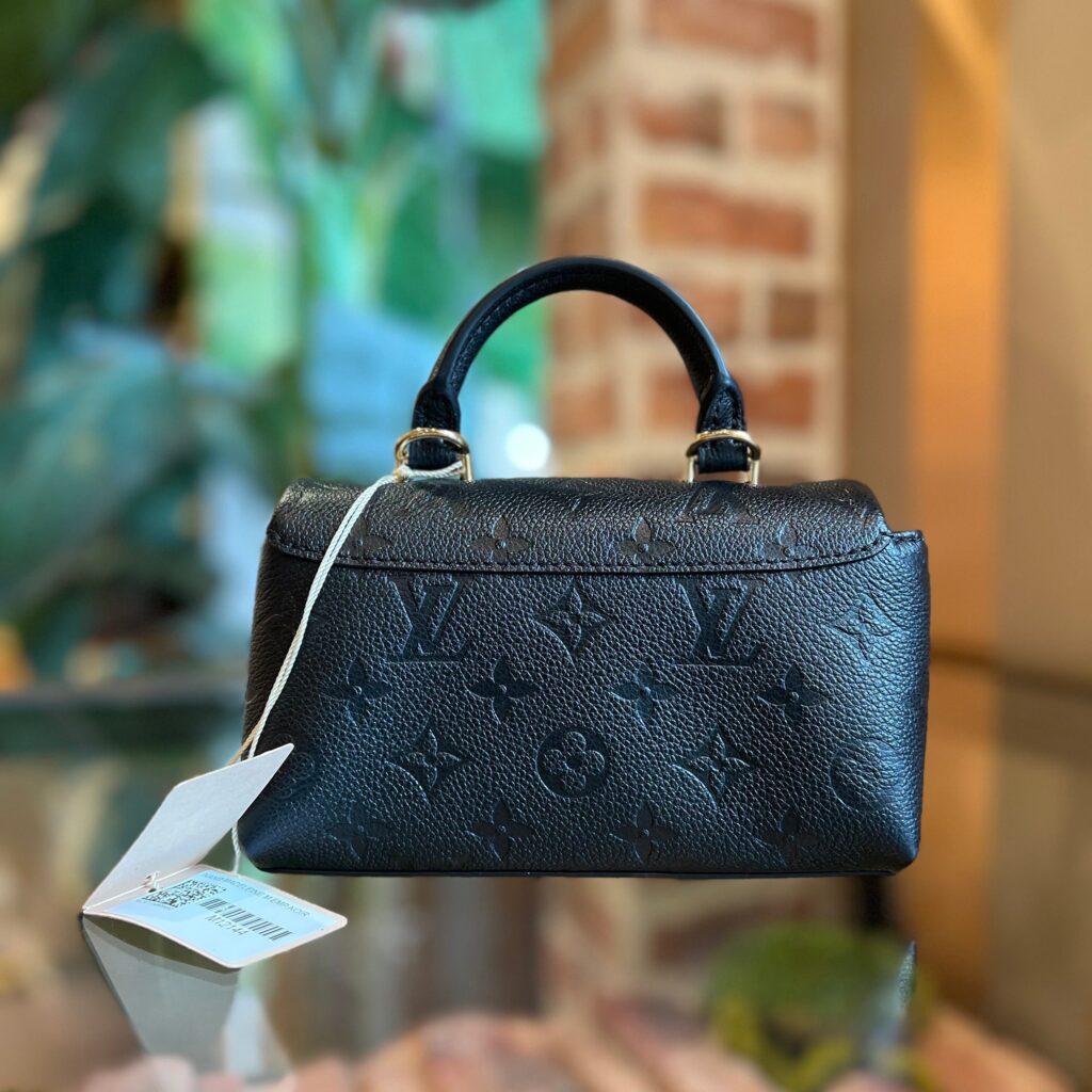 LOUIS VUITTON Madeleine Nano Black Monogram Empriente Leather Top Handle Bag - Product Image 2