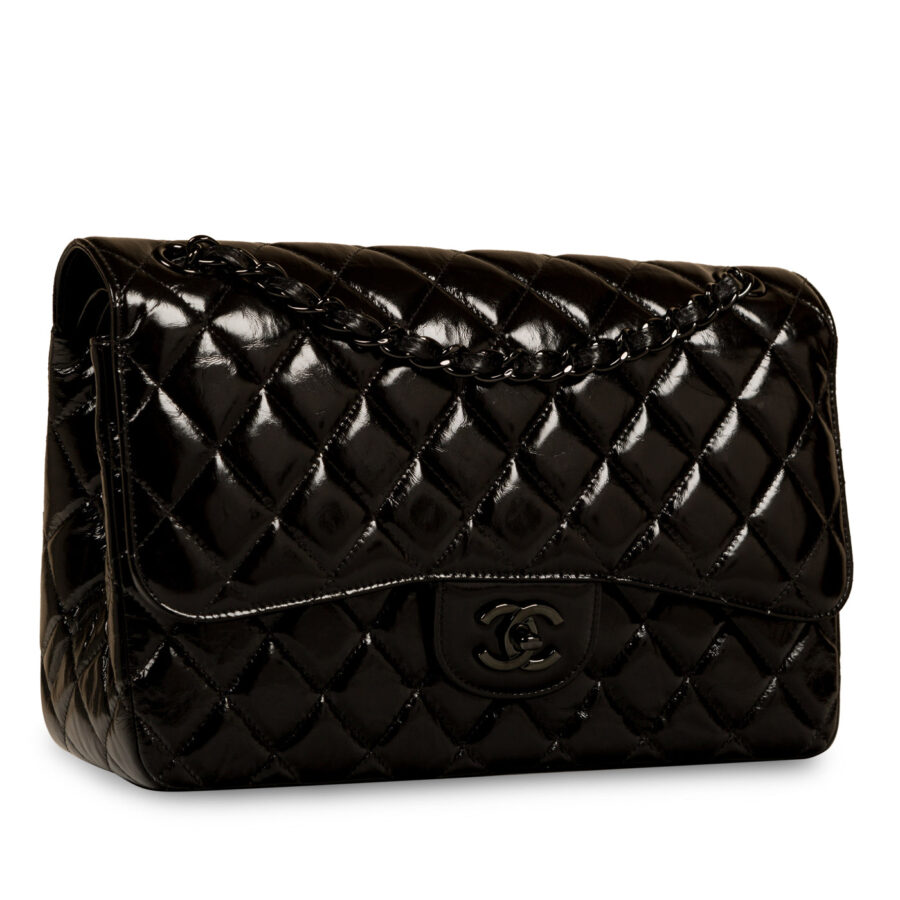 Classic Flap Bag - Jumbo - So Black | Studio Nafay