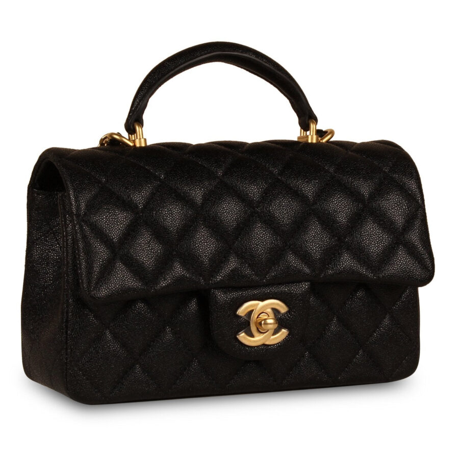 Classic Flap Bag - Mini Rectangular Top Handle | Studio Nafay