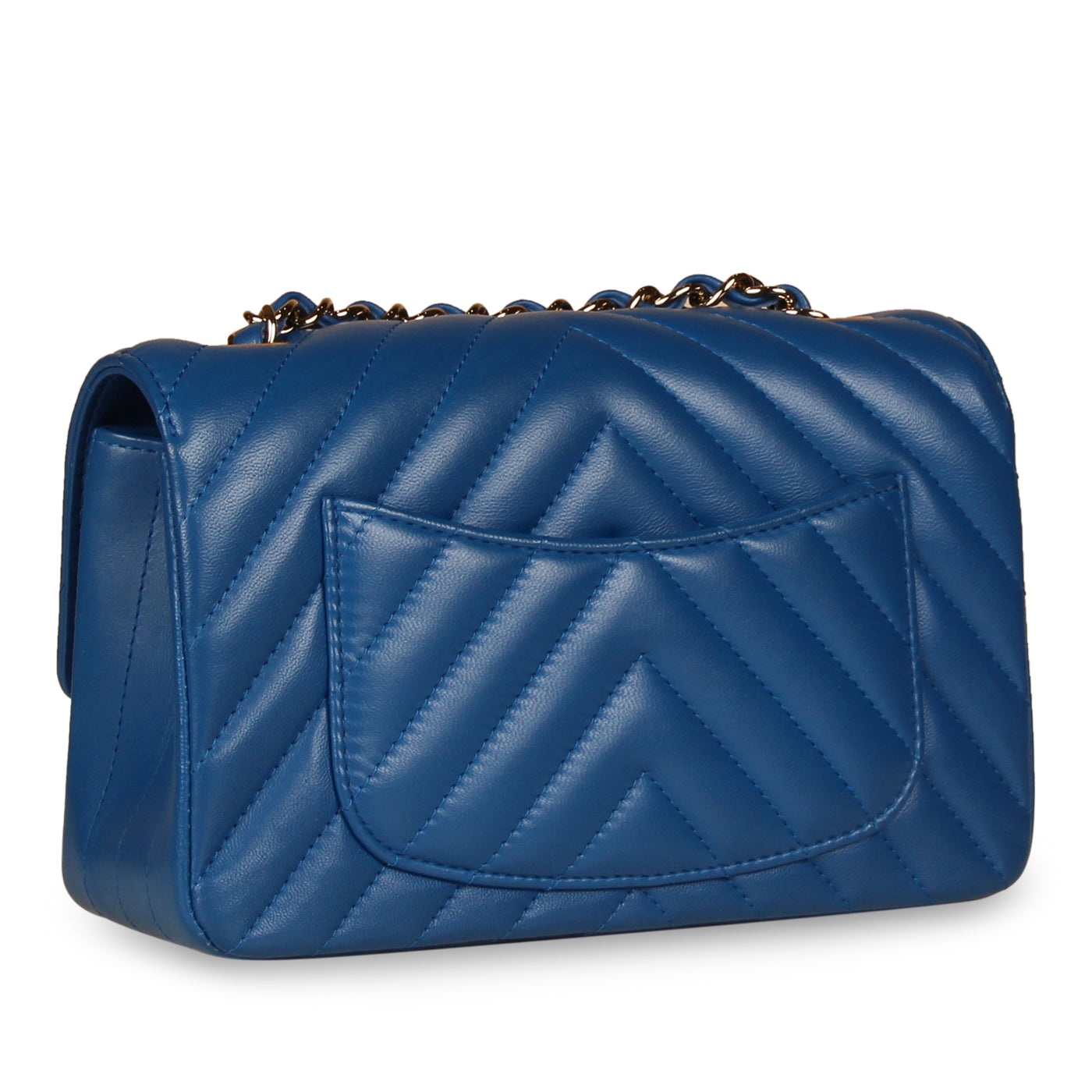 Classic Flap Bag – Mini Rectangular – Blue