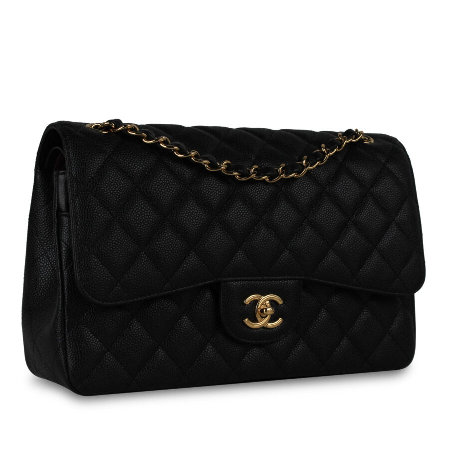 Classic Flap Bag - Jumbo - Caviar | Studio Nafay