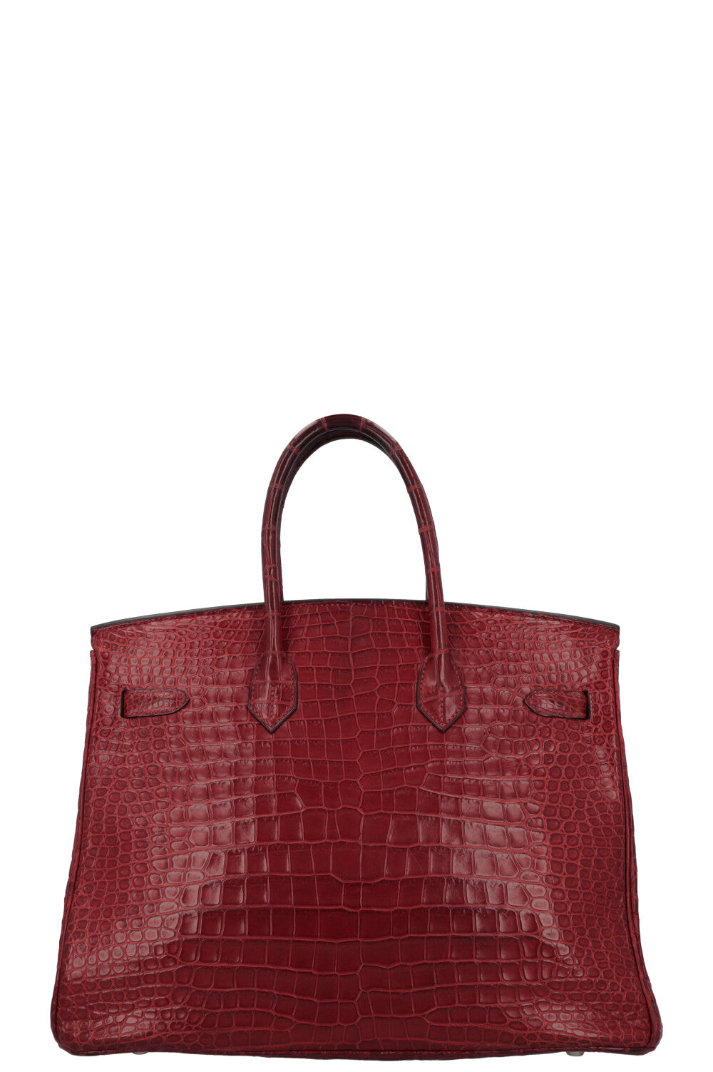 HERMÈS Birkin 35 Crocodile Porosus Matte Rouge H - Product Image 4