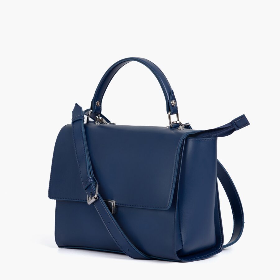 Blue mini messenger bag | Studio Nafay
