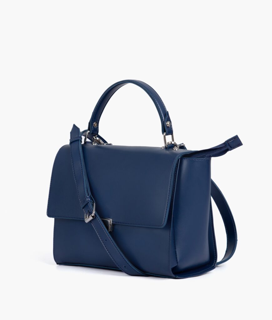 Blue mini messenger bag | Studio Nafay