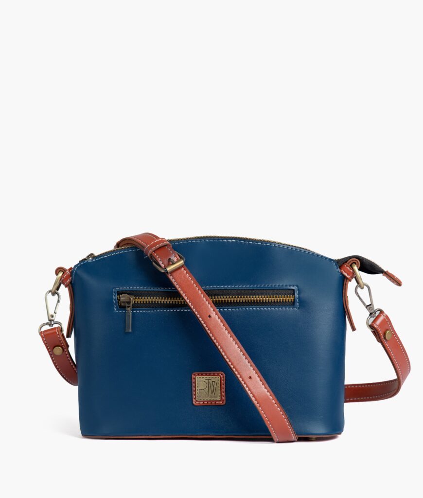 Blue dome cross-body bag | Studio Nafay