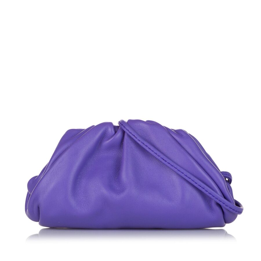 Bottega Veneta Extra Mini Pouch Leather Clutch | Studio Nafay