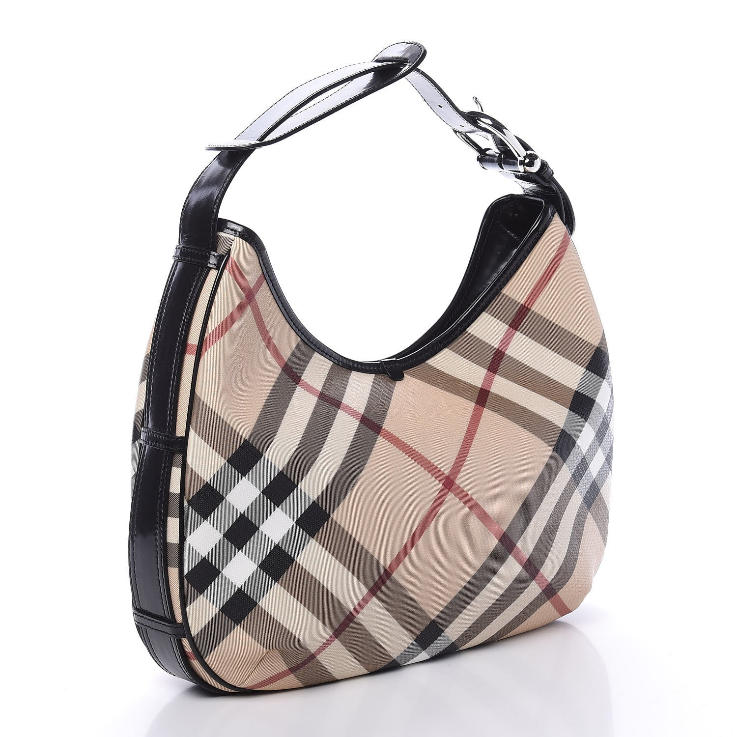 BURBERRY Nova Check Hobo Bag - Product Image 2