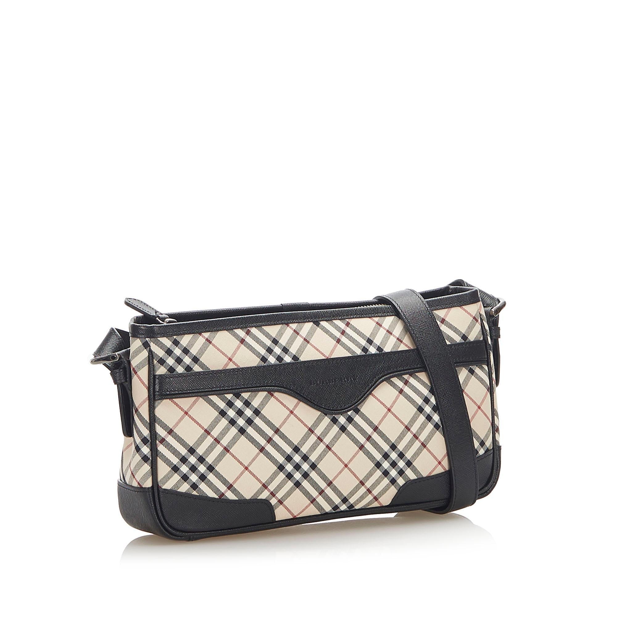 Burberry Nova Check Shoulder Bag