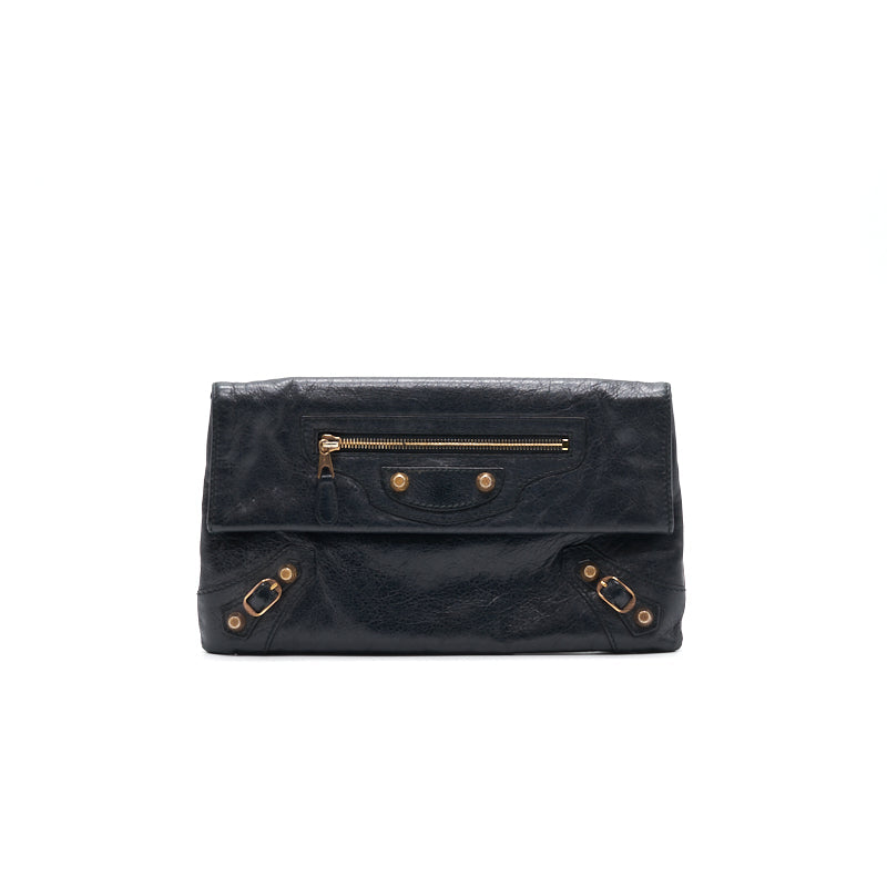 Balenciaga Clutch Black GHW | Studio Nafay