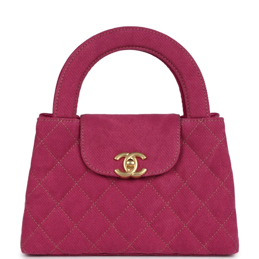 Chanel Small Kelly Shopper Pink Washed Brushed Gold Hardware Crossbody | Studio Nafay