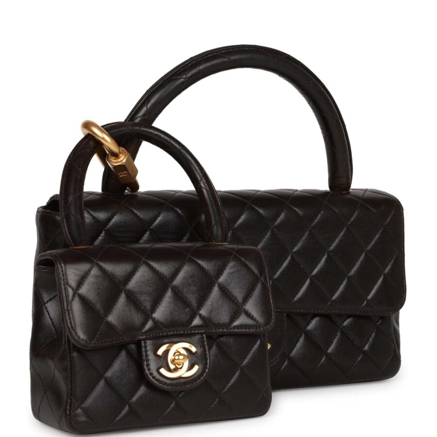 Chanel Kelly Lambskin Black Shoulder Bag 2 | Studio Nafay