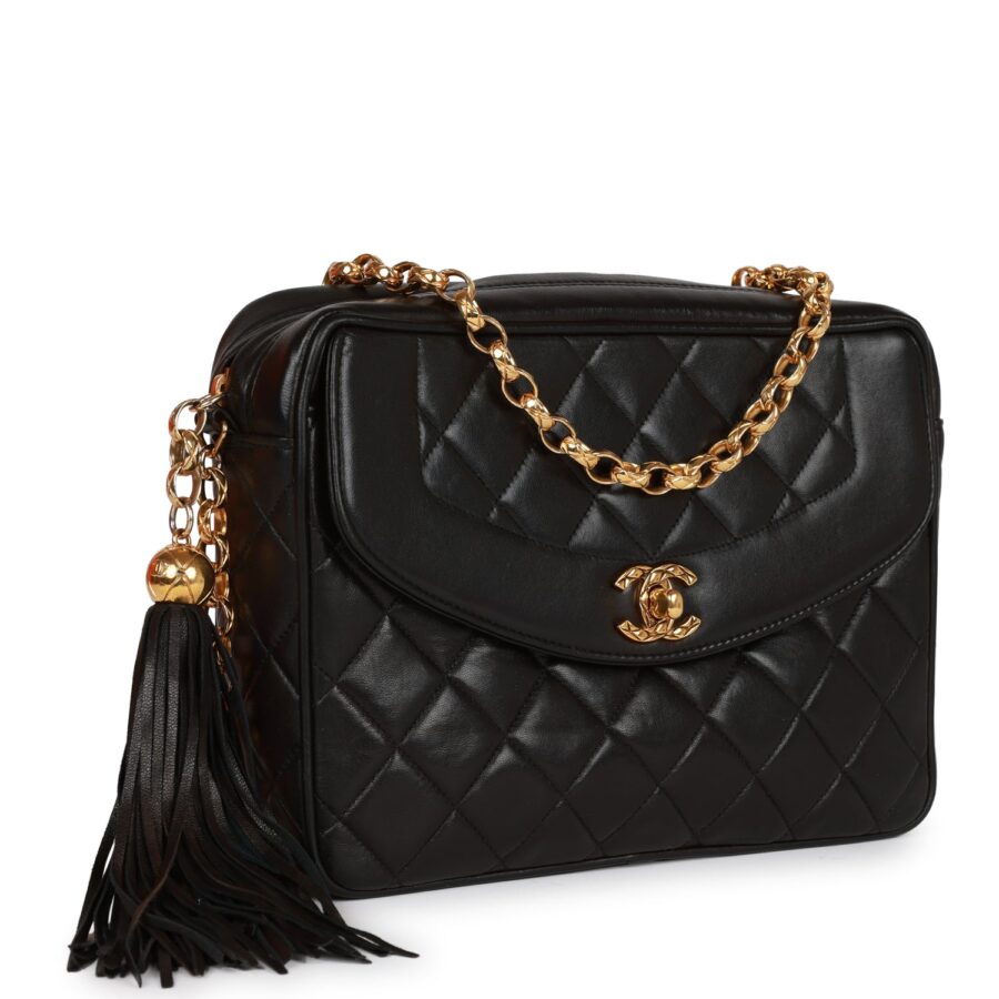 Chanel Flap Small Lambskin Black Crossbody Bag 2 | Studio Nafay