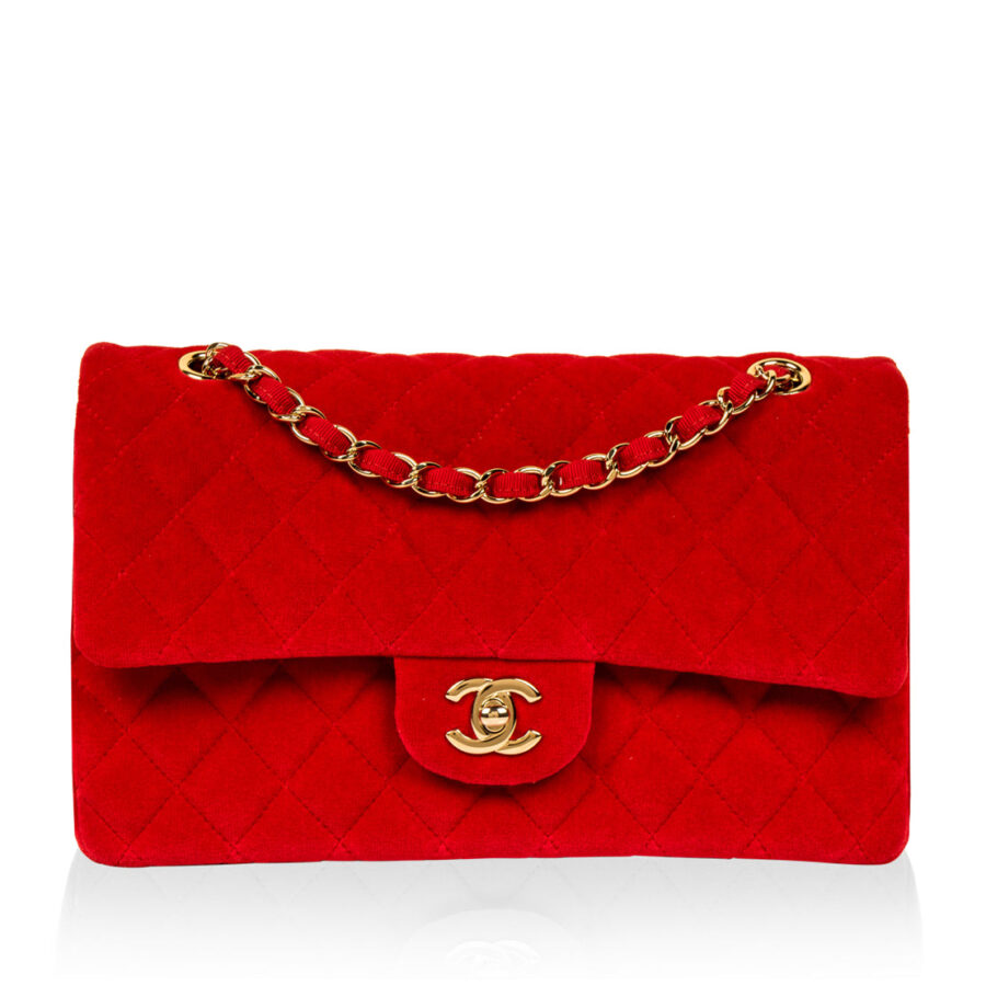Classic Flap Bag - Medium - Velvet | Studio Nafay