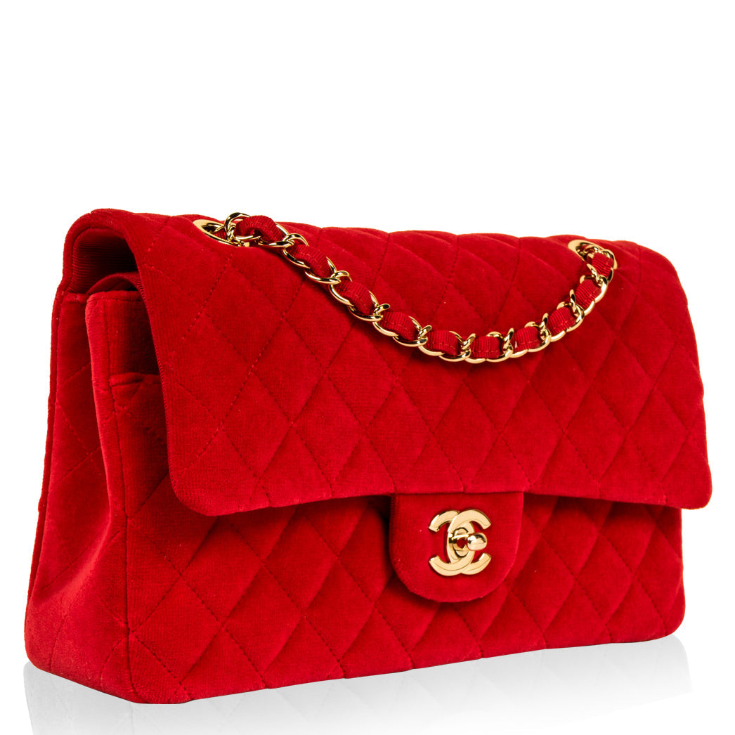 Classic Flap Bag – Medium – Velvet