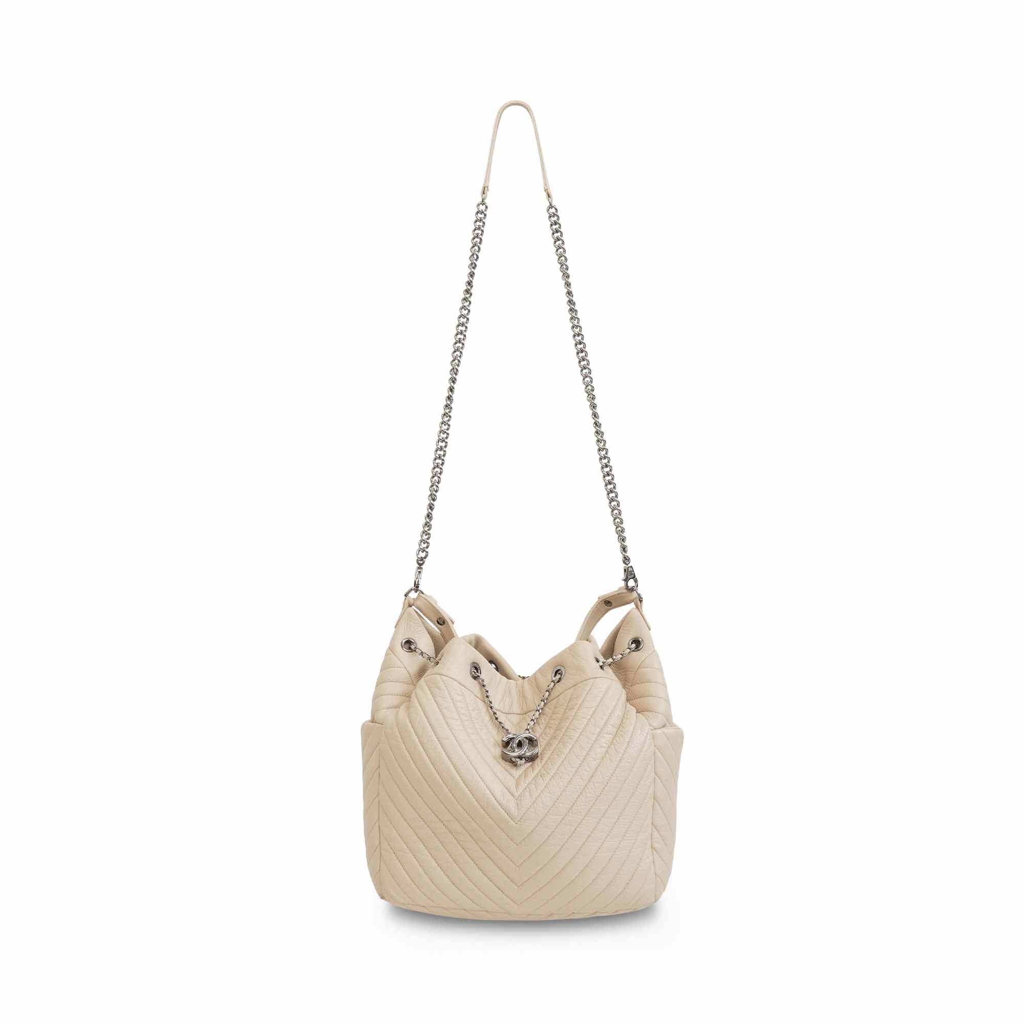 Chanel Chevron Quilted Bucket Bag - Product Image 2
