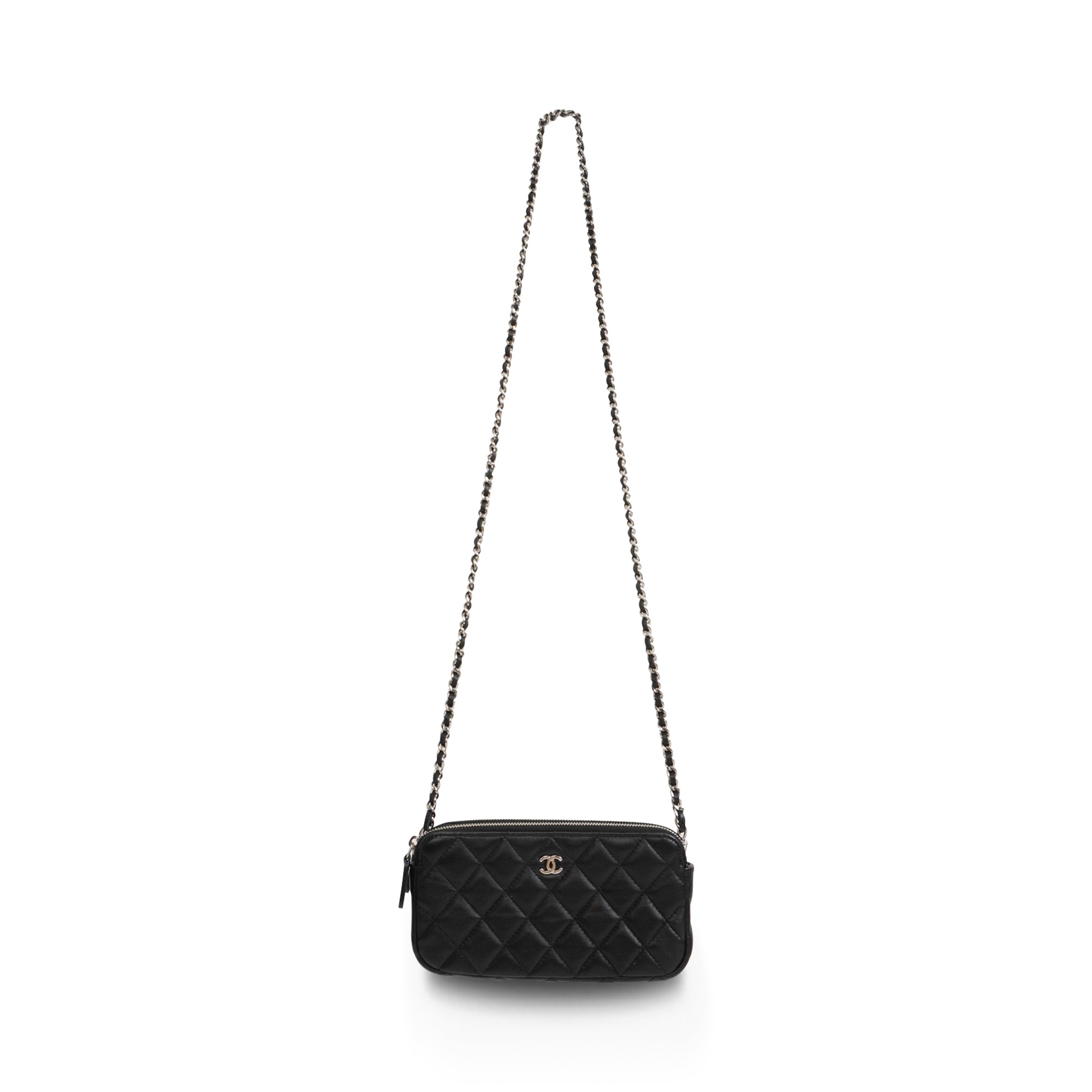 Chanel Double Zip Clutch Bag - Product Image 2