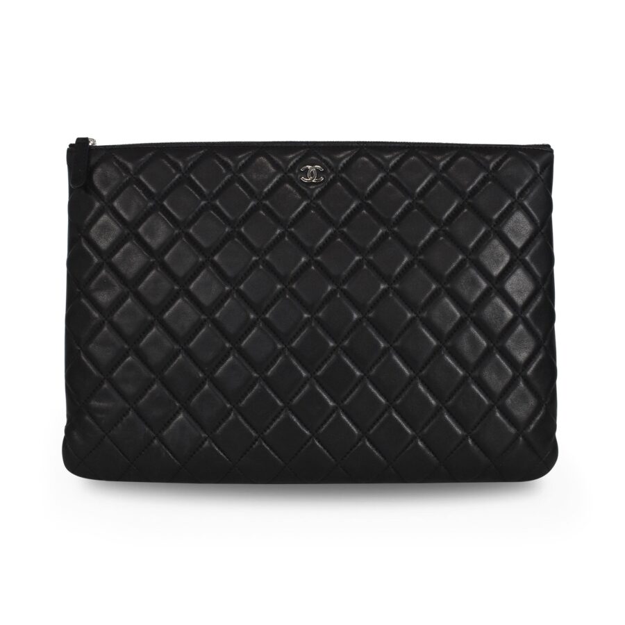 Chanel 'O Case' Zip Pouch Clutch | Studio Nafay