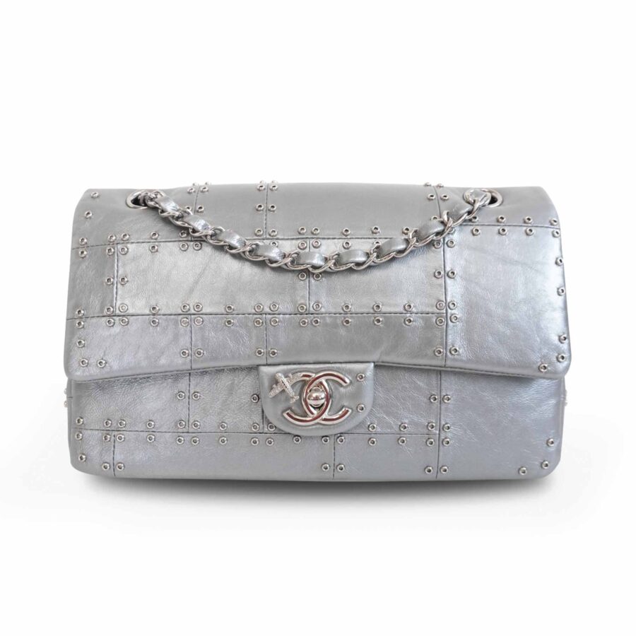 Chanel 'Airline Grommet' Double Flap Bag | Studio Nafay