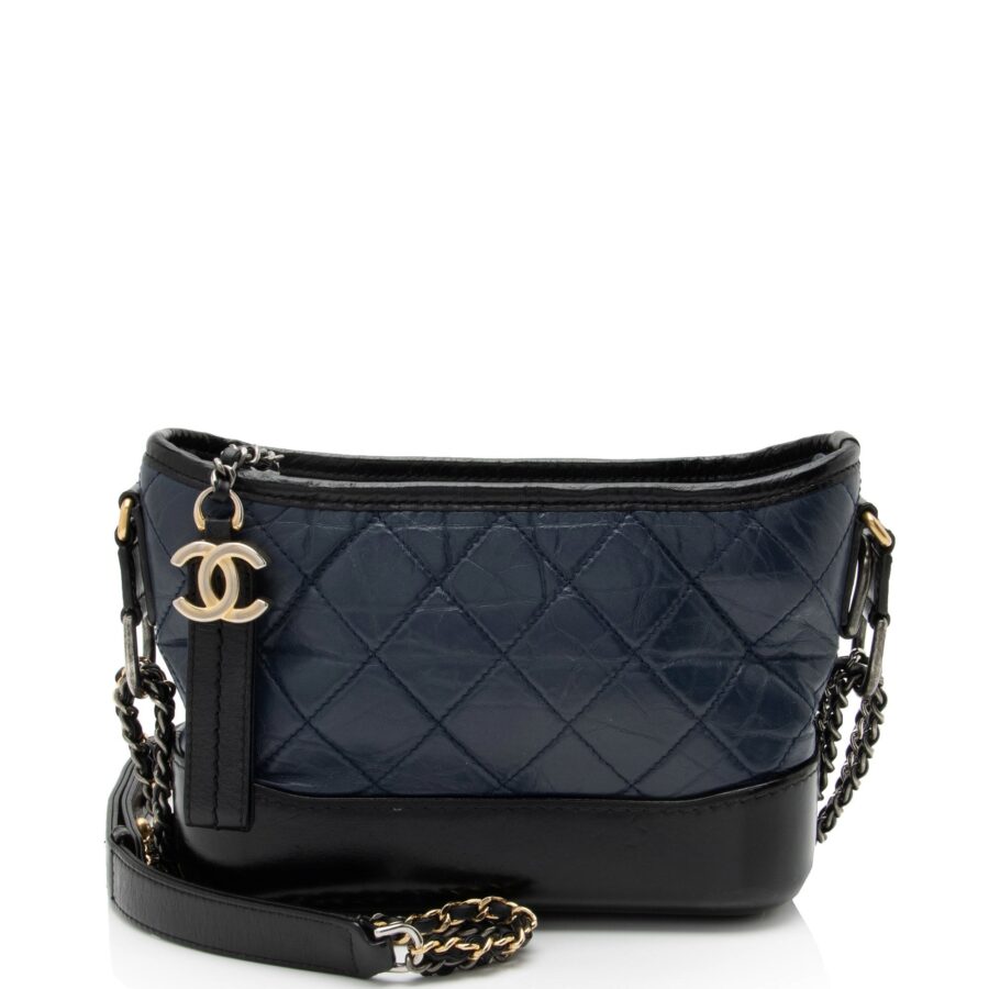 Chanel Aged Calfskin Gabrielle Small Hobo Shoulder Bag | Studio Nafay