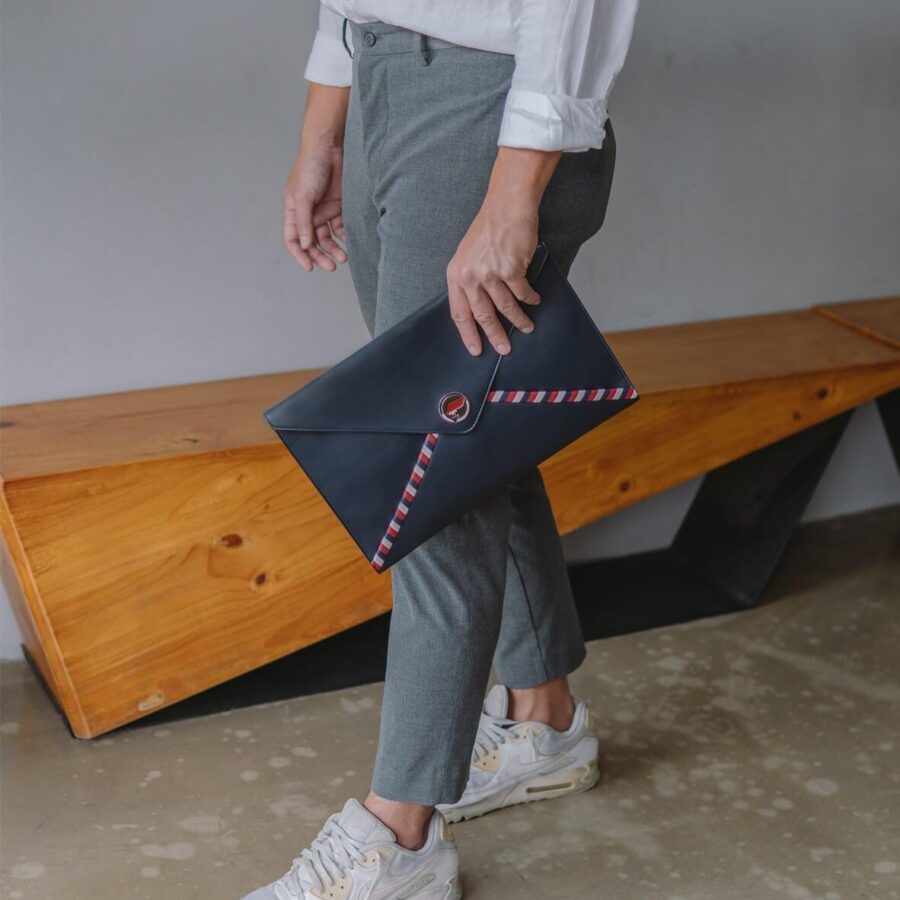 Airline Envelope Clutch Blue | Studio Nafay