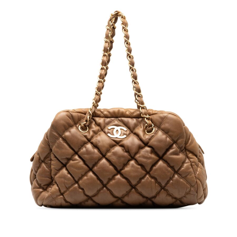 Chanel Bubble Quilt Bowling Bag | Studio Nafay