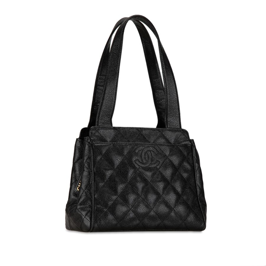 Chanel CC Caviar Handbag | Studio Nafay