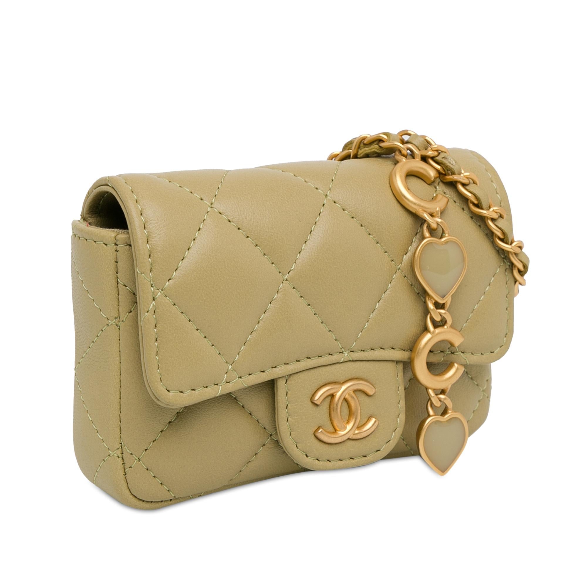 Chanel CC Quilted Calfskin Belt Bag