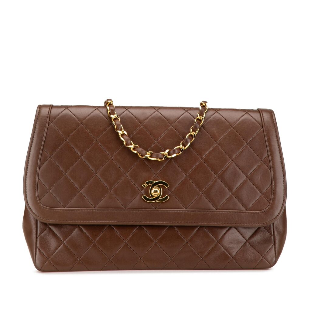 Chanel CC Quilted Lambskin Single Flap | Studio Nafay