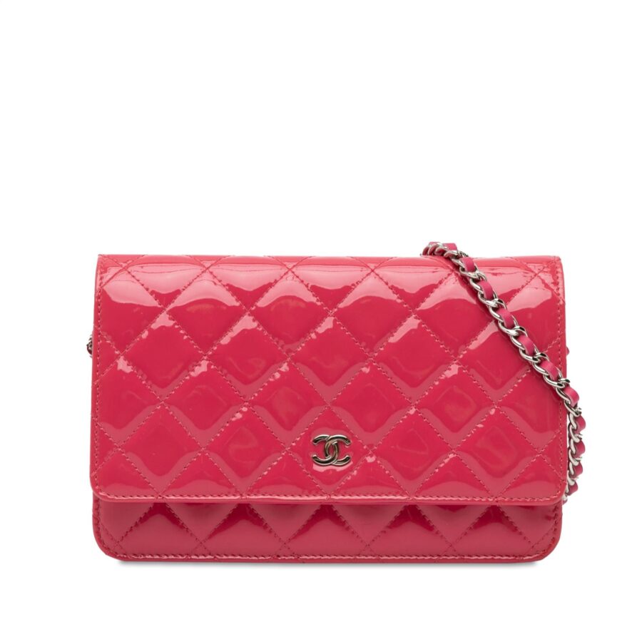 Chanel Classic Patent Wallet On Chain Crossbody | Studio Nafay