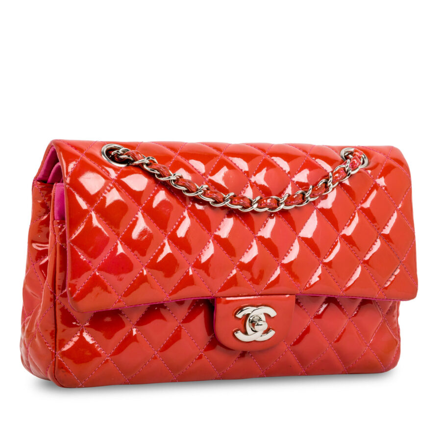 Classic Flap Bag - Medium - Patent | Studio Nafay