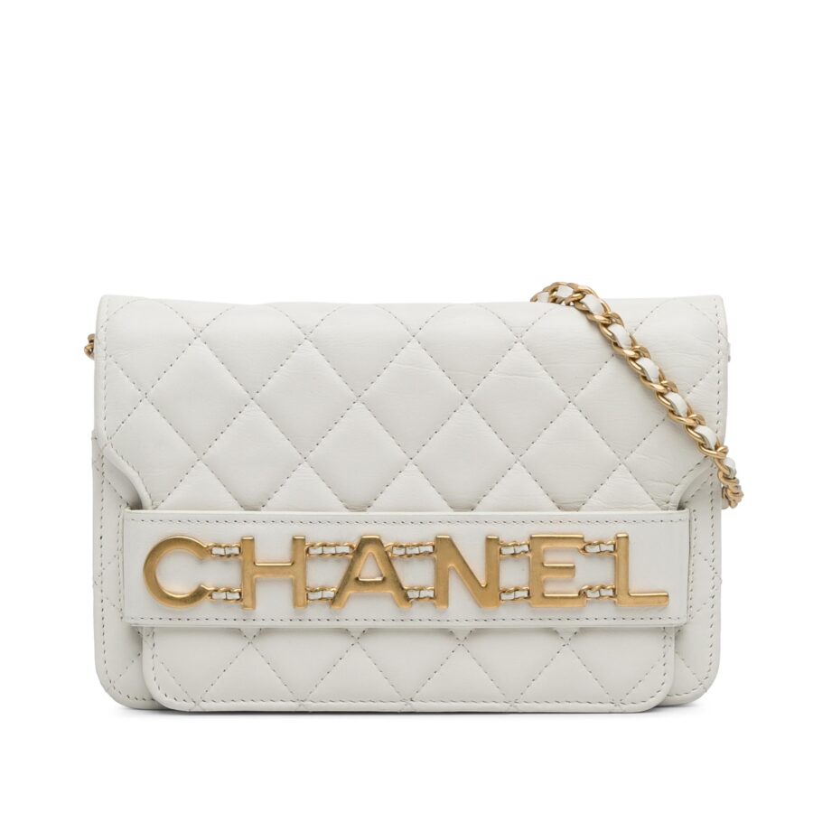 Chanel Enchained Flap Wallet on Chain Crossbody | Studio Nafay