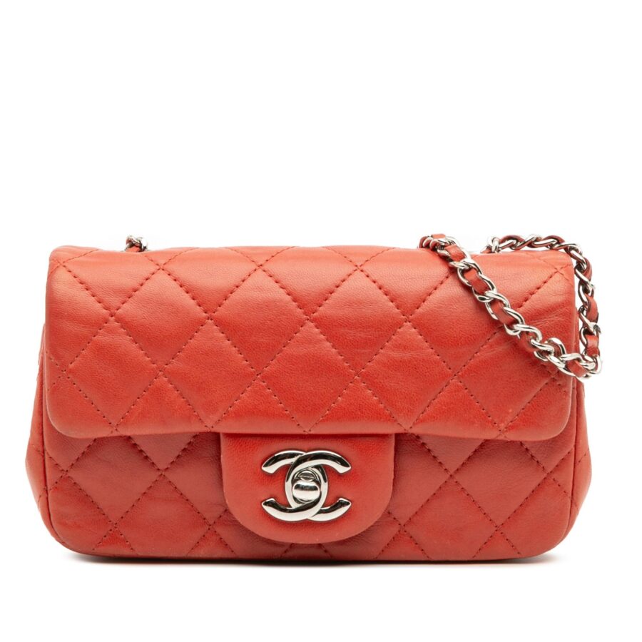 Chanel Extra Mini Rectangular Classic Lambskin Single Flap | Studio Nafay